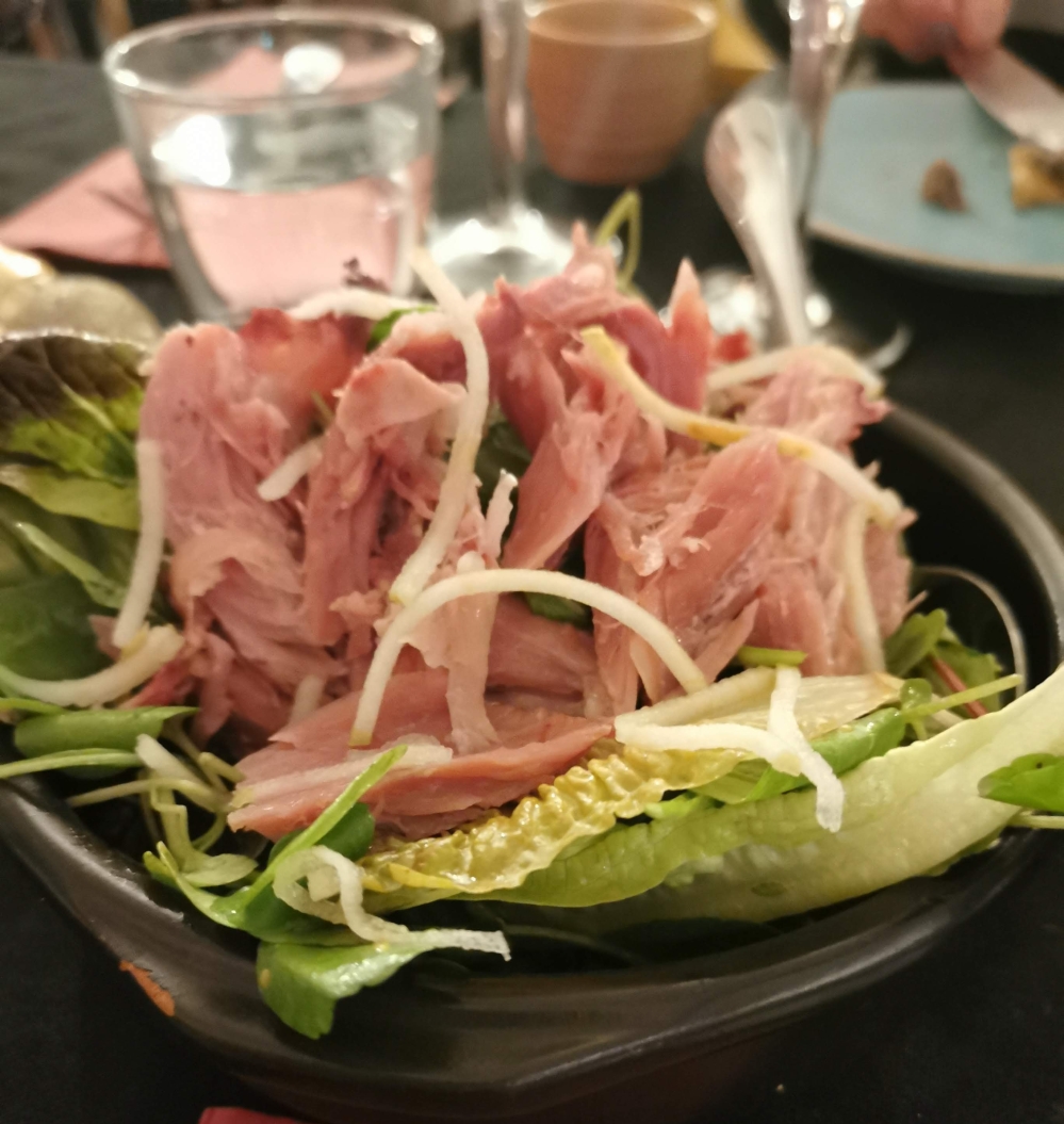 Ham hock salad